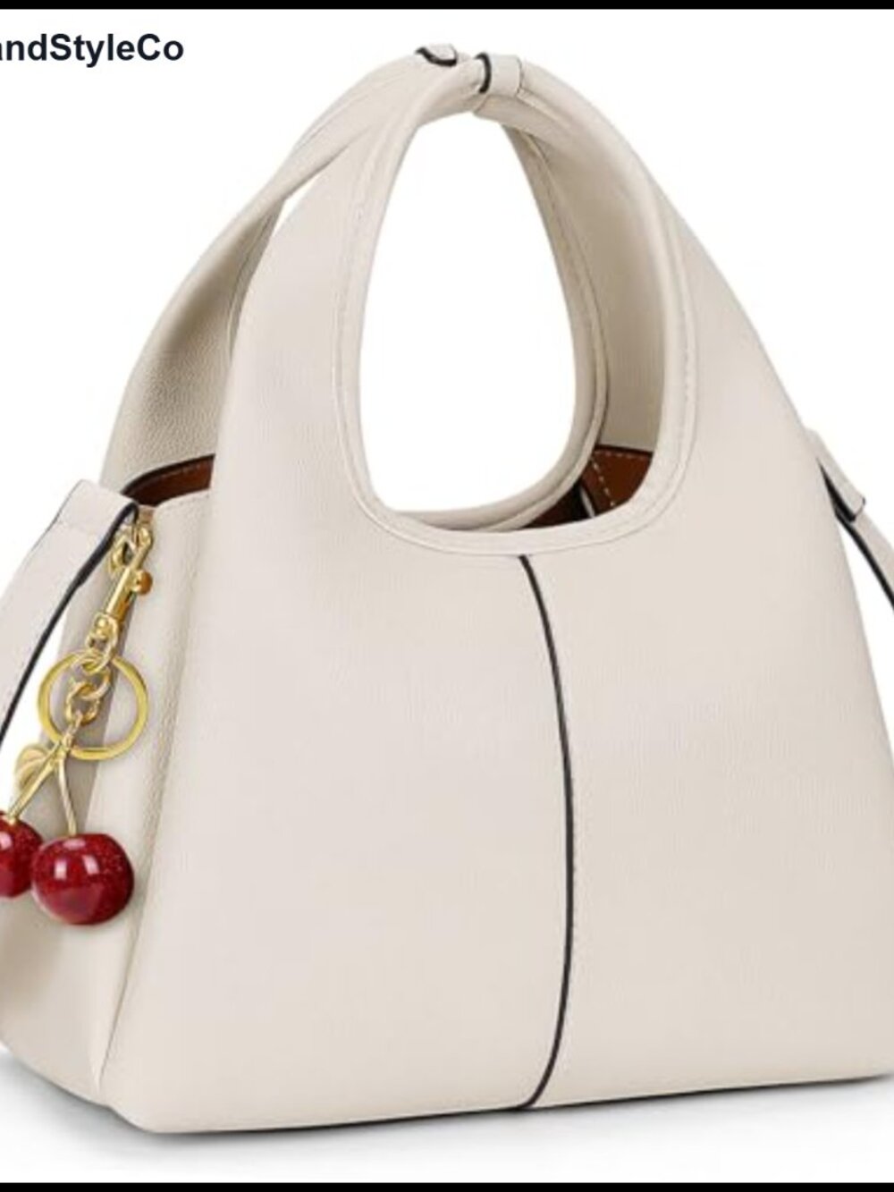 Faux Leather Top Handle Handbag Small Crossbody Purse Hobo Tote